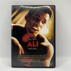 Will Smith In "Ali" DVD Directed By Michael Mann 2001 Film Rated R